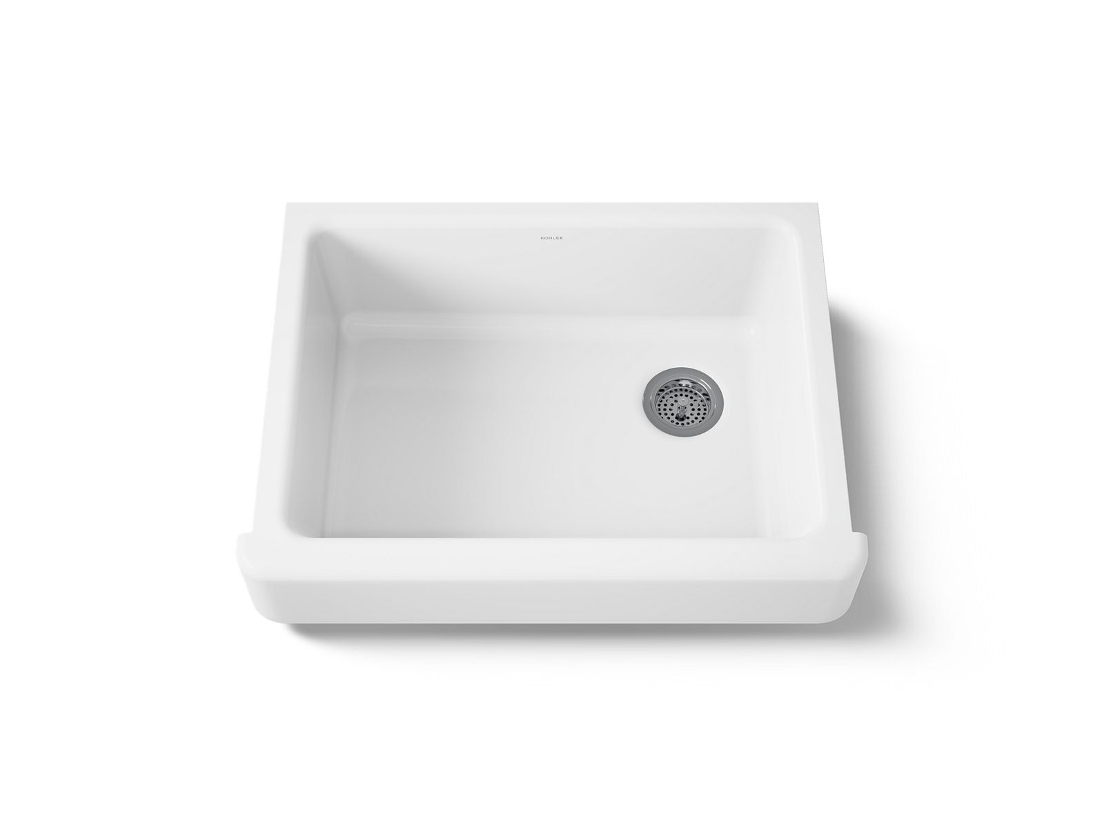Whitehaven Self-Trimming 29" Undermount Single-Bowl Kitchen Sink w/ Short Apron | K-6486 | KOHLER